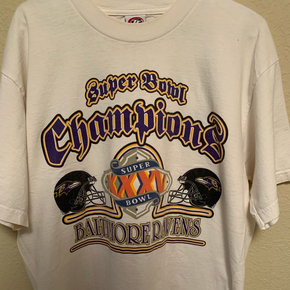 Other - Vintage 2001 Baltimore Ravens Super Bowl T-Shirt